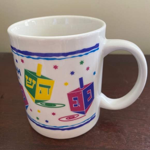Rite Lite Happy Chanukah mug Designed by Susan Fischer Weiss - Picture 2 of 4